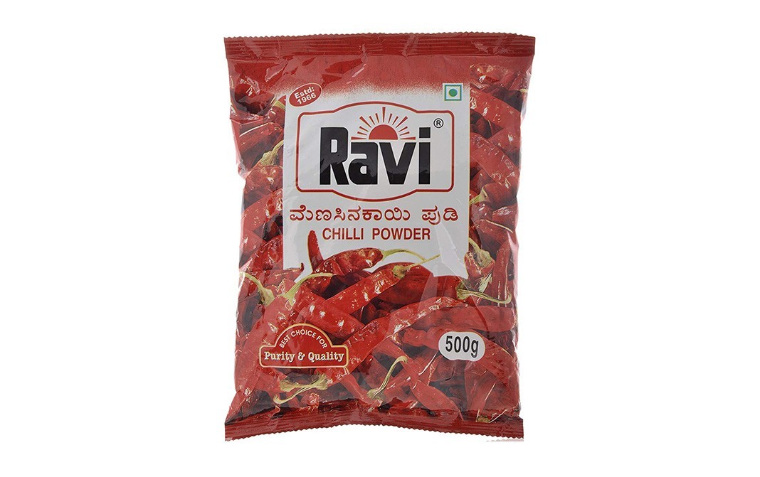 Ravi Chilli Powder    Pack  500 grams